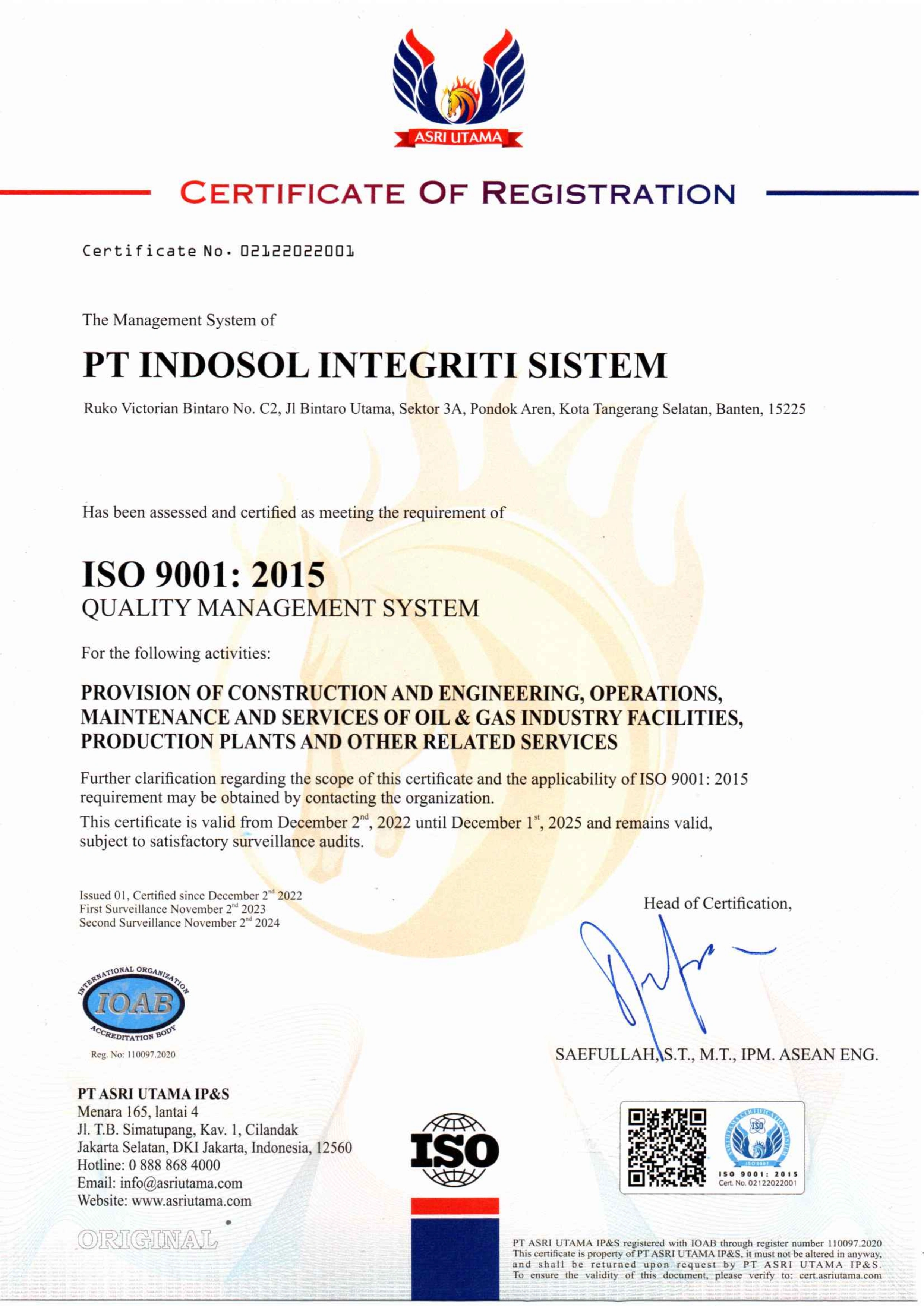 ISO 9001:2015